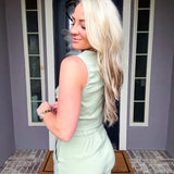Serene Summer Gold Detail Vest