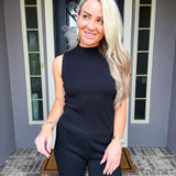 Later Babes Asymmetrical Knit Top
