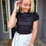 Pretty In Polka Dots - Black