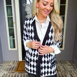 Regal Harlequin Cardigan