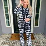 Regal Harlequin Pants