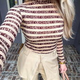 West End Sheer Mockneck Top