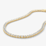 The Queens Tennis Necklacke 16" - Gold
