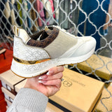 Empire Chic Gold Sneaker