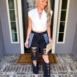 Fashion Envy Distressed Jeans