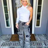 Midnight Cargo Jeans