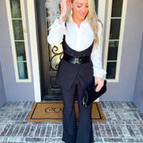 Luxe Nights Flared Trousers