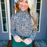 Street Sophisticate Tie Back Blouse