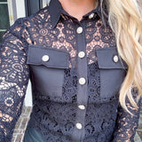 Charming Days Lace Blouse