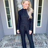 First Class Cable Knit Sweater