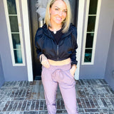 Running Errands Jogger - Mauve