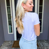 Blondie Crop Tee