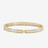 Ashley Melrose Lock Cuff 6mm - Gold