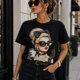 Couture & Coffee Jeweled Tee