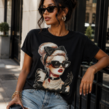 Couture & Coffee Jeweled Tee