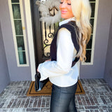 Sloane V-Neck Sweater Vest