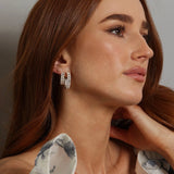 The Queens .75 Hoops - Gold