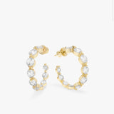She's An Icon Hoops .75 - Gold