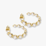 She's An Icon Hoops .75 - Gold