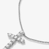 Oh She Fancy Small Cross Pendant - Silver