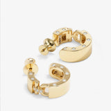 Ashley Lock Huggies - Gold