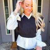 Sloane V-Neck Sweater Vest