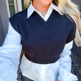 Sloane V-Neck Sweater Vest