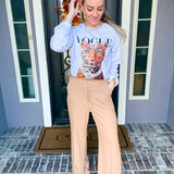 Vogue Leopard Sweatshirt