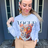 Vogue Leopard Sweatshirt
