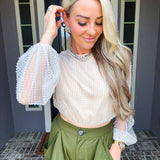 Starlight Beaded Top