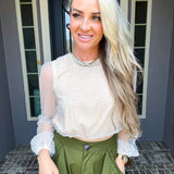 Starlight Beaded Top