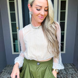 Starlight Beaded Top