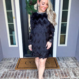 Fringe Fever Jeweled Dress