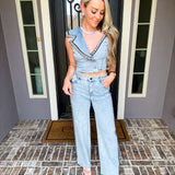 Denim & Diamonds Jeweled Jeans