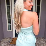 Midsummer Glow Halter Vest