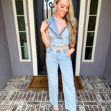 Denim & Diamonds Jeweled Jeans