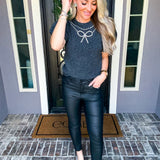 Bow Kissed Jeweled Sweater