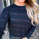 Diamond Dusk Glitter Sweater