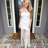 White Lotus Lace Dress