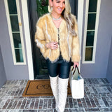 Aspen Heiress Fur Jeweled Coat