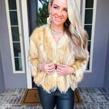 Aspen Heiress Fur Jeweled Coat