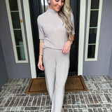 Champagne Sparkle Jeweled Pants