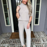 Champagne Sparkle Jeweled Pants