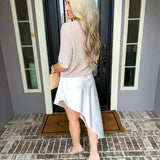 Liquid Luxury Satin Skirt