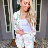 Soft Romance Flower Shorts