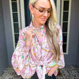 Hampton Equestrian Batwing Blouse