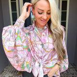 Hampton Equestrian Batwing Blouse