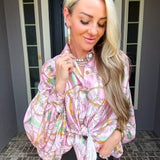 Hampton Equestrian Batwing Blouse