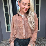 Fawn Over Me Bambi Print Blouse