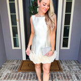 Fleur De Satin Dress
